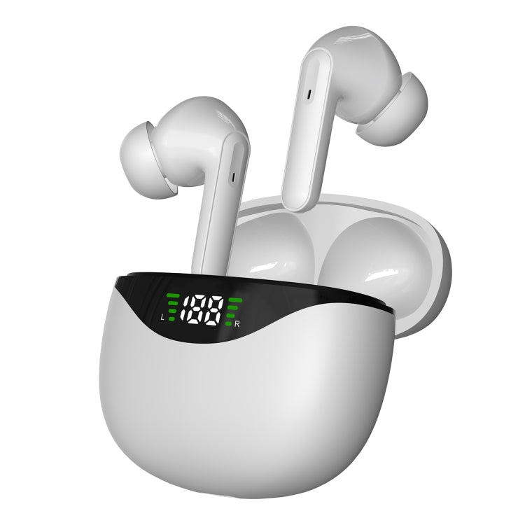 HAMTOD CS121 Stereo TWS Wireless Bluetooth Earphone(White) - TWS Earphone by HAMTOD | Online Shopping South Africa | PMC Jewellery | Buy Now Pay Later Mobicred
