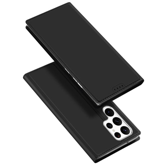 For Samsung Galaxy S23 Ultra 5G DUX DUCIS Skin Pro Series Flip Leather Phone Case(Black) - free shipping - PMC Jewellery - Order now!