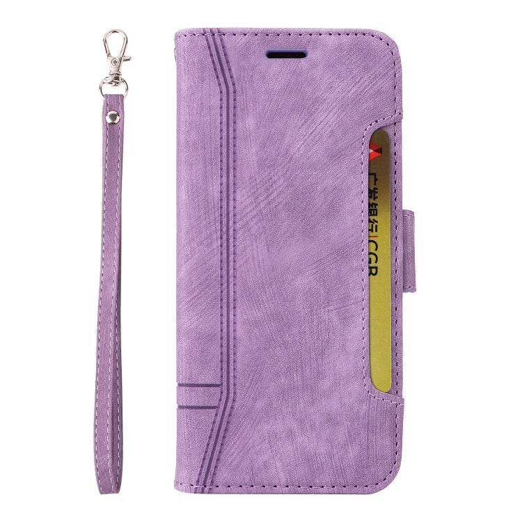 For Huawei nova Y70 / Y70 Plus / Enjoy 50 BETOPNICE Dual-side Buckle Leather Phone Case(Purple) - free shipping - PMC Jewellery - Order now!