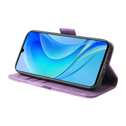 For Huawei nova Y70 / Y70 Plus / Enjoy 50 BETOPNICE Dual-side Buckle Leather Phone Case(Purple) - free shipping - PMC Jewellery - Order now!