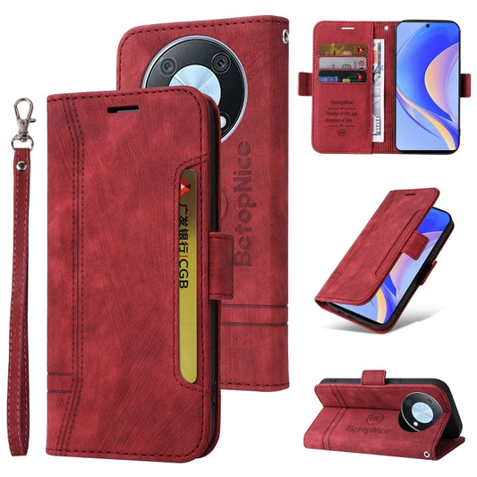For Huawei nova Y90 / Enjoy 50 Pro BETOPNICE Dual-side Buckle Leather Phone Case(Red) - free shipping - PMC Jewellery - Order now!