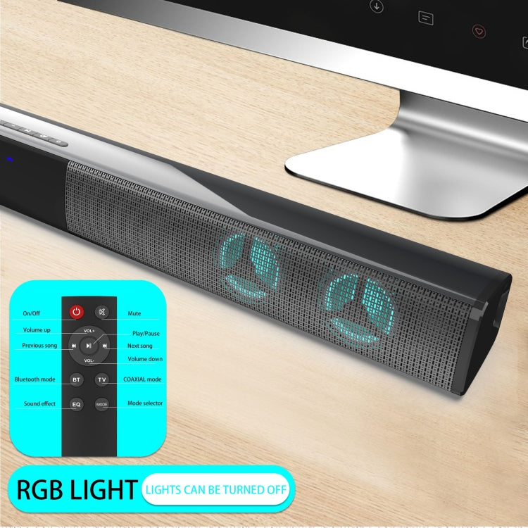 BS-28E RGB Colorful Atmosphere Light Bluetooth Speaker - Desktop Speaker by PMC TechLife | Online Shopping South Africa | PMC TechLife