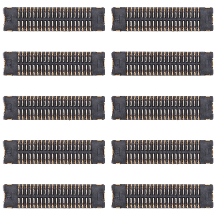 10pcs LCD Display FPC Connector On Motherboard For Xiaomi Mi 11 Lite 4G / Mi 11 Lite 5G / Mi 11 Lite 5G NE - Others by PMC TechLife | Online Shopping South Africa | PMC TechLife