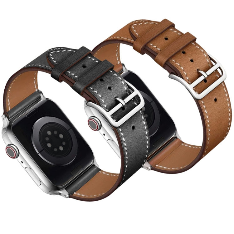 For Apple Watch Series 8 45mm imak PG1 Series Leather Watch Band(Black) - free shipping - PMC TechLife - Order now!