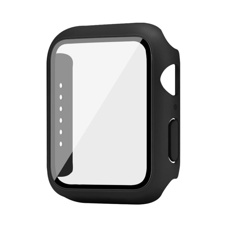 For Apple Watch SE 2023 40 mm / SE 2022 40mm imak PC Frame Case with Tempered Glass Film(Black) - Watch Cases by imak