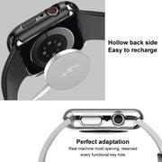 For Apple Watch SE 2023 40 mm / SE 2022 40mm imak PC Frame Case with Tempered Glass Film(Black) - Watch Cases by imak