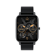 Ochstin 5H80 1.69 inch Square Screen Silicone Strap Heart Rate Blood Oxygen Monitoring Bluetooth Smart Watch(Black)