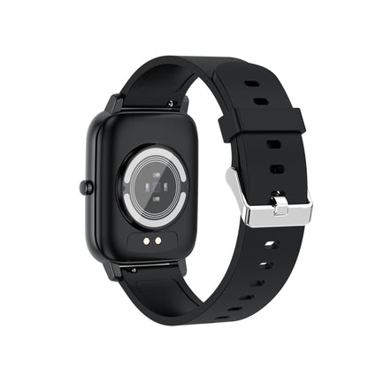Ochstin 5H80 1.69 inch Square Screen Silicone Strap Heart Rate Blood Oxygen Monitoring Bluetooth Smart Watch(Black) - free shipping - PMC Jewellery - Order now!