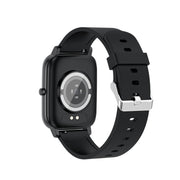 Ochstin 5H80 1.69 inch Square Screen Silicone Strap Heart Rate Blood Oxygen Monitoring Bluetooth Smart Watch(Black)