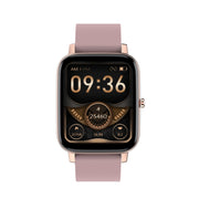 Ochstin 5H80 1.69 inch Square Screen Silicone Strap Heart Rate Blood Oxygen Monitoring Bluetooth Smart Watch(Pink)