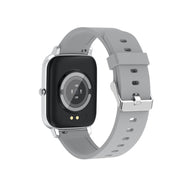 Ochstin 5H80 1.69 inch Square Screen Silicone Strap Heart Rate Blood Oxygen Monitoring Bluetooth Smart Watch(Grey)