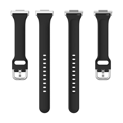 For Huawei Watch Fit 2 Small Waist Silicone Watch Band, Size:S(Black) - Watch Bands by PMC Jewellery | Online Shopping South Africa | PMC Jewellery | Buy Now Pay Later Mobicred