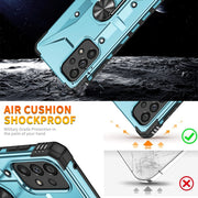 For Samsung Galaxy A73 5G Ring Holder Phone Case(Black)