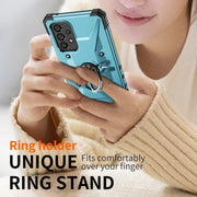 For Samsung Galaxy A13 4G / 5G / A23 Ring Holder Phone Case(Black)