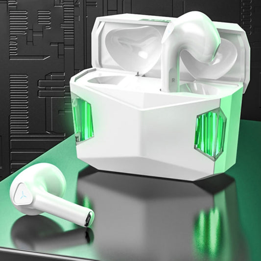 Lenovo GM5 TWS Bluetooth Wireless Sports Waterproof Noise Reduction Gaming Earphone with Mic(White) - TWS Earphone by Lenovo | Online Shopping South Africa | PMC Jewellery | Buy Now Pay Later Mobicred