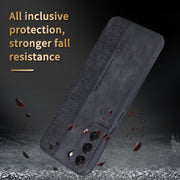 For Samsung Galaxy S22 5G AZNS 3D Embossed Skin Feel Phone Case(Purple)