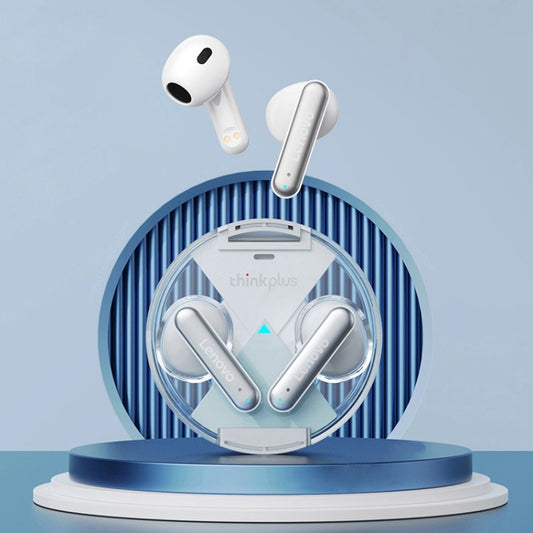 Lenovo LP10 TWS Wireless Bluetooth 5.2 Noise Reduction Earphone with Mic(White) - free shipping - PMC Jewellery - Order now!