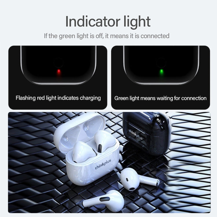 Lenovo LP40 TWS Wireless Bluetooth 5.1 Noise Reduction Earphone(Black) - TWS Earphone by Lenovo | Online Shopping South Africa | PMC TechLife | Buy Now Pay Later Mobicred