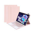 For Lenovo Xiaoxin Pad 2022 10.6 inch/Tab M10 Plus 10.6 3rd Gen 2022 AM20-A Lambskin Texture Bluetooth Touch Keyboard Leather Tablet Case (Pink) - free shipping - PMC TechLife - Order now!