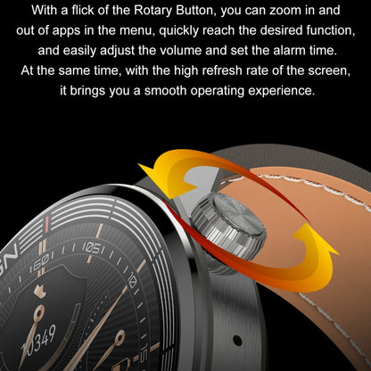Ochstin 5HK46P 1.36 inch Round Screen Silicone Strap Smart Watch with Bluetooth Call Function(Silver+Black) - free shipping - PMC Jewellery - Order now!