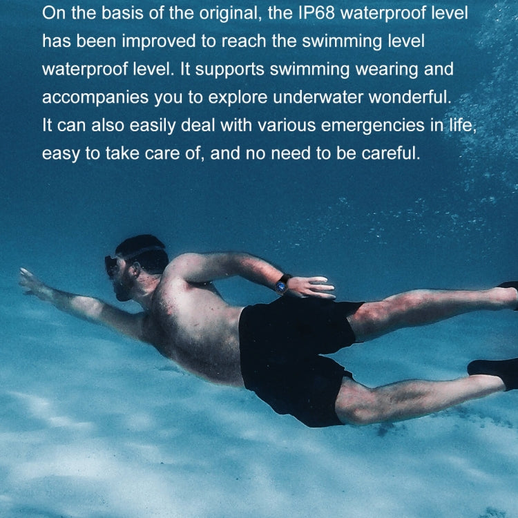 Ochstin 5HK46P 1.36 inch Round Screen Steel Strap Smart Watch with Bluetooth Call Function(Silver) - free shipping - PMC TechLife - Order now!