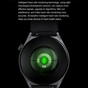 Ochstin 5HK46P 1.36 inch Round Screen Steel Strap Smart Watch with Bluetooth Call Function(Silver)
