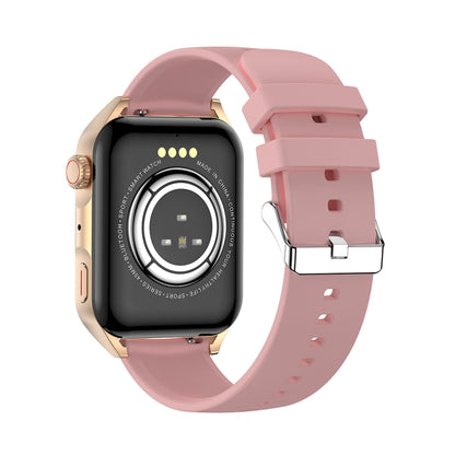 Ochstin 5HK28 1.78 inch Square Screen Silicone Strap Smart Watch Supports Bluetooth Call Function/Blood Oxygen Monitoring(Pink) - free shipping - PMC Jewellery - Order now!