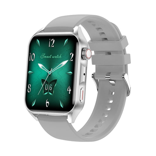 Ochstin 5HK28 1.78 inch Square Screen Silicone Strap Smart Watch Supports Bluetooth Call Function/Blood Oxygen Monitoring(Grey) - free shipping - PMC Jewellery - Order now!