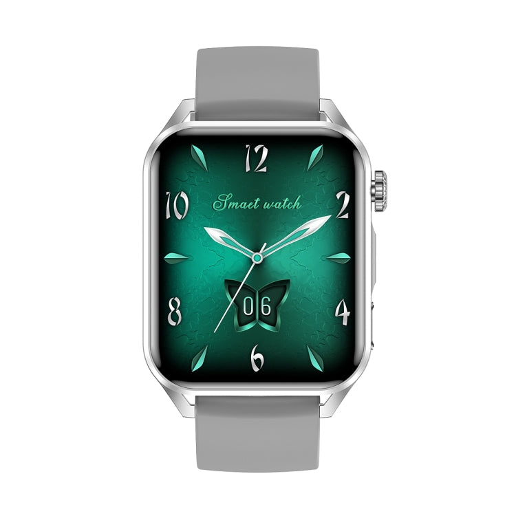 Ochstin 5HK28 1.78 inch Square Screen Silicone Strap Smart Watch Supports Bluetooth Call Function/Blood Oxygen Monitoring(Grey) - free shipping - PMC Jewellery - Order now!
