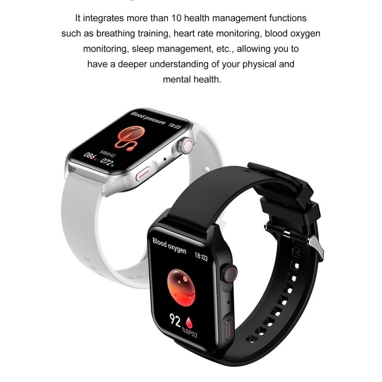 Ochstin 5HK28 1.78 inch Square Screen Silicone Strap Smart Watch Supports Bluetooth Call Function/Blood Oxygen Monitoring(Pink)