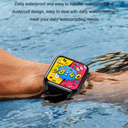 Ochstin 5HK28 1.78 inch Square Screen Silicone Strap Smart Watch Supports Bluetooth Call Function/Blood Oxygen Monitoring(Black)