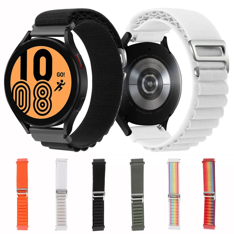 20mm Universal Nylon Loop Watch Band(Black) - 20mm Bands by PMC TechLife | Online Shopping South Africa | PMC TechLife | Buy Now Pay Later Mobicred