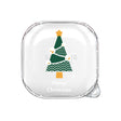 For Samsung Galaxy Buds Live Christmas Transparent TPU Earphone Case(Christmas Tree) - Samsung Earphone Case by PMC TechLife | Online Shopping South Africa | PMC TechLife