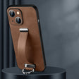 For iPhone 14 Plus SULADA Cool Series PC + Leather Texture Skin Feel Phone Case(Brown) - iPhone 14 Plus Cases by SULADA | Online Shopping South Africa | PMC TechLife | Buy Now Pay Later Mobicred