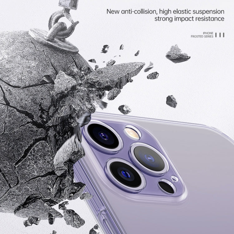 For iPhone 14 SULADA Frosted Series Shockproof TPU Protective Case(Transparent) - iPhone 14 Cases by SULADA | Online Shopping South Africa | PMC TechLife