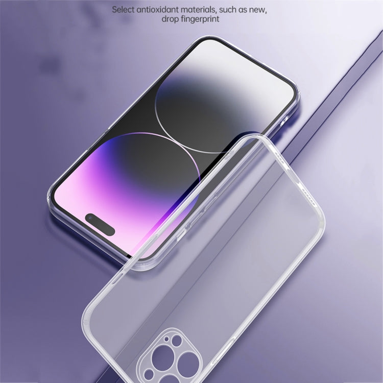 For iPhone 14 Plus SULADA Frosted Series Shockproof TPU Protective Case(Transparent) - iPhone 14 Plus Cases by SULADA | Online Shopping South Africa | PMC TechLife