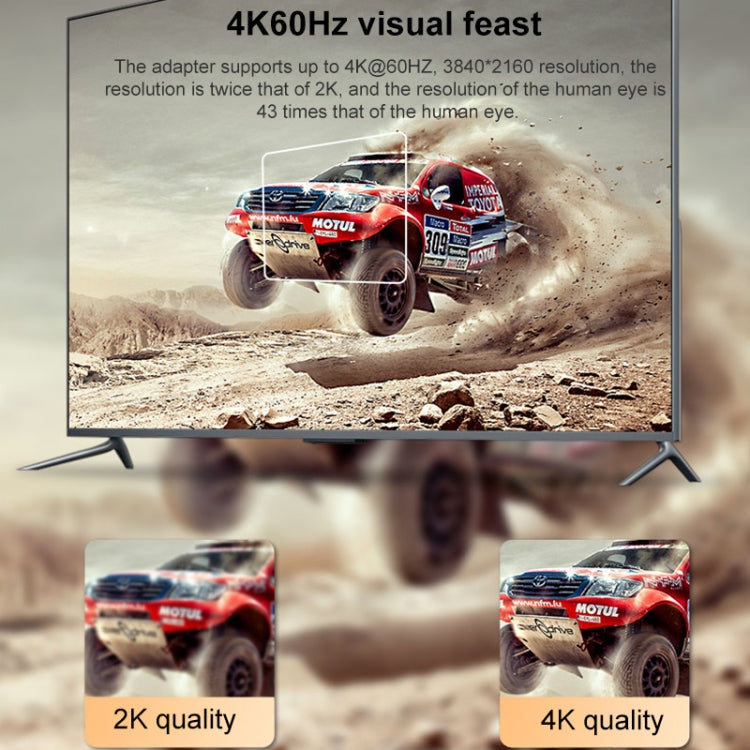 Y002 6 in 1 Type-C to VGA+HDMI+Dual USB+Dual USB-C/Type-C Interface Multifunctional Adapter - USB HUB by PMC TechLife | Online Shopping South Africa | PMC TechLife | Buy Now Pay Later Mobicred