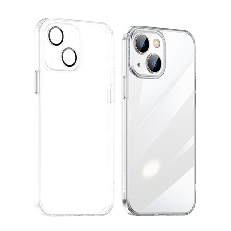 For iPhone 14 Plus SULADA Crystal Steel Series TPU Transparent Phone Case(Transparent) - iPhone 14 Plus Cases by SULADA | Online Shopping South Africa | PMC TechLife | Buy Now Pay Later Mobicred