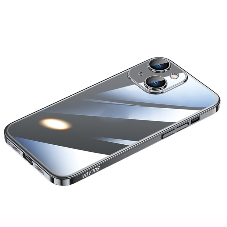 For iPhone 14 Plus SULADA Hard PC Shockproof Phone Case(Black) - iPhone 14 Plus Cases by SULADA | Online Shopping South Africa | PMC TechLife | Buy Now Pay Later Mobicred