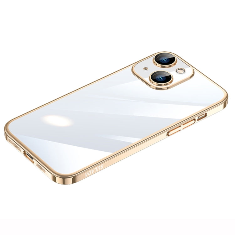 For iPhone 14 Plus SULADA Hard PC Shockproof Phone Case(Gold) - iPhone 14 Plus Cases by SULADA | Online Shopping South Africa | PMC TechLife | Buy Now Pay Later Mobicred