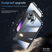 For iPhone 14 Plus SULADA Hard PC Shockproof Phone Case(Dark Purple)