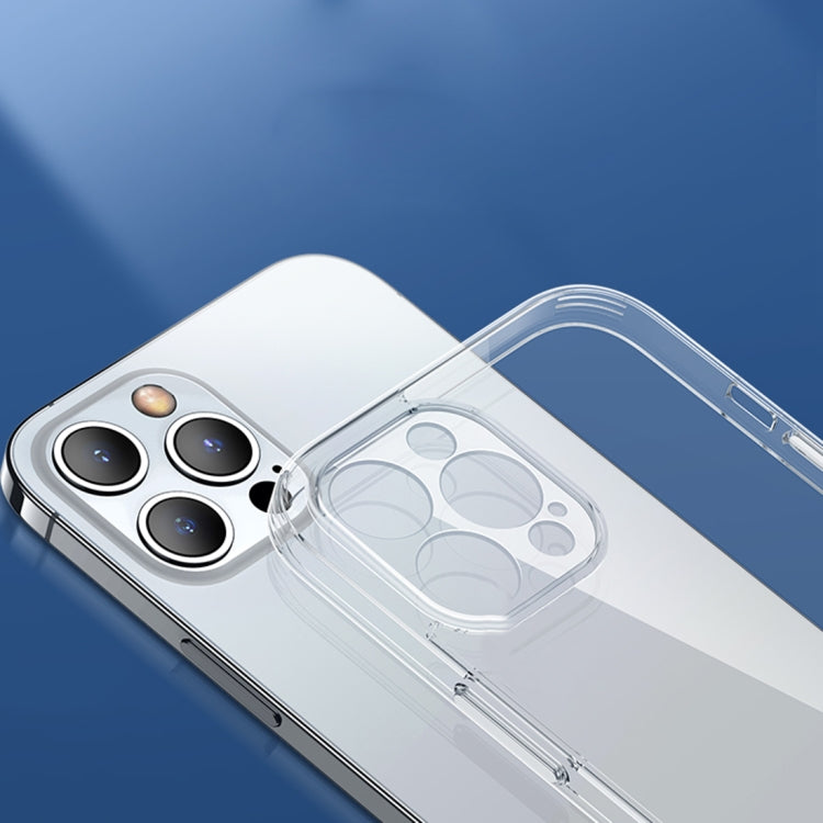 For iPhone 14 SULADA Frosted Series Shockproof Transparent TPU Phone Case(White) - iPhone 14 Cases by SULADA | Online Shopping South Africa | PMC TechLife