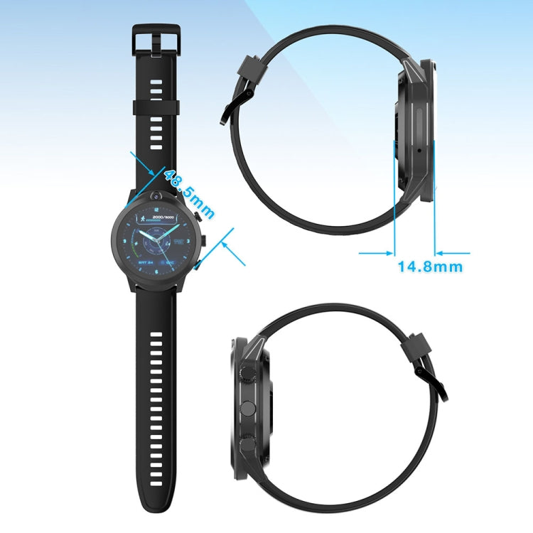 Rogbid Brave 2 1.45 inch TFT Screen Android 9.0 LTE 4G Smart Watch, Support Face Recognition(Grey) - free shipping - PMC Jewellery - Order now!
