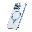 For iPhone 14 Pro SULADA Plating TPU Shockproof Phone Soft Case(Blue) - iPhone 14 Pro Cases by SULADA | Online Shopping South Africa | PMC TechLife | Buy Now Pay Later Mobicred