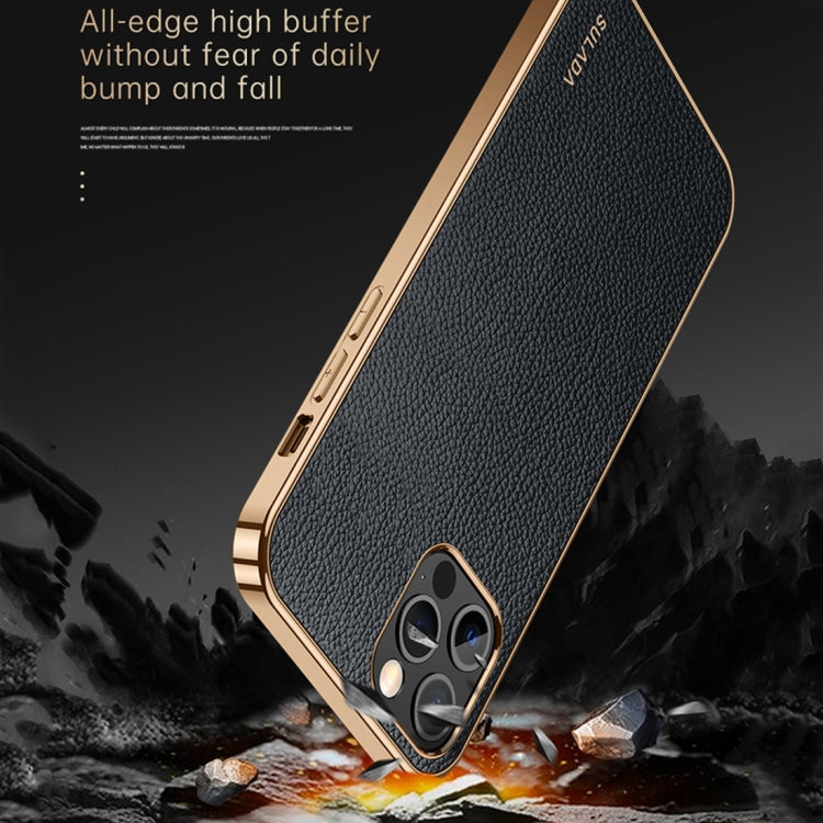 For iPhone 14 Pro SULADA Shockproof TPU + Handmade Leather Phone Case(Green) - iPhone 14 Pro Cases by SULADA | Online Shopping South Africa | PMC TechLife