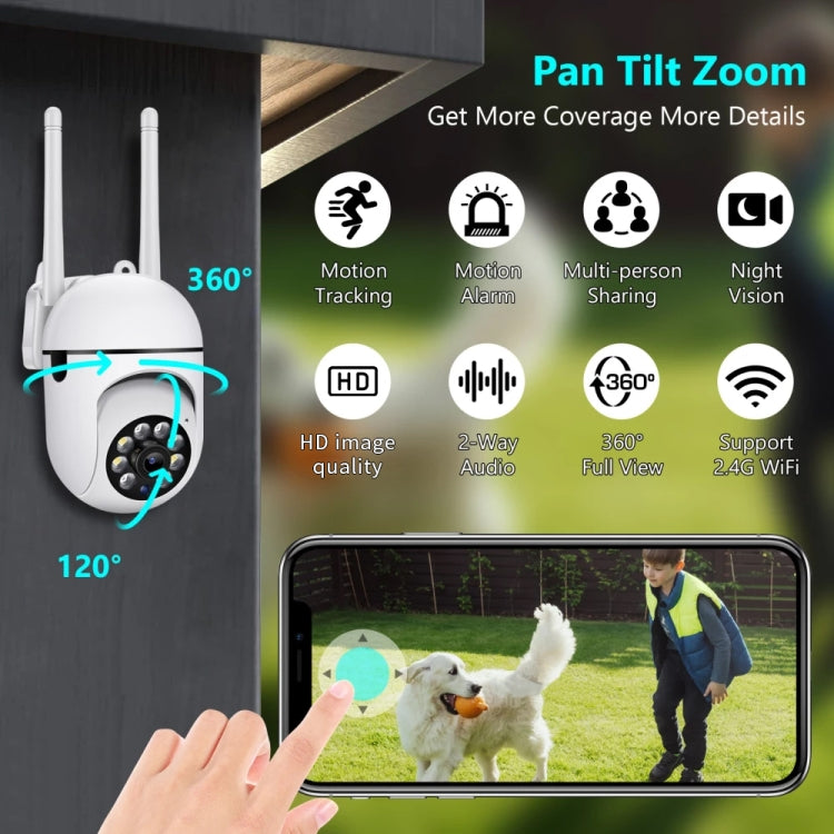 A7 1080P HD Wireless WiFi Smart Surveillance Camera Support Night Vision / Two Way Audio without Memory - free shipping - PMC TechLife - Order now!