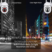 A7 1080P HD Wireless WiFi Smart Surveillance Camera Support Night Vision / Two Way Audio with 32G Memory