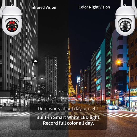 A7 1080P HD Wireless WiFi Smart Surveillance Camera Support Night Vision / Two Way Audio with 32G Memory
