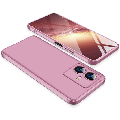 For vivo Y22 / Y22s GKK Three Stage Splicing Full Coverage PC Phone Case(Rose Gold) - vivo Cases by GKK | Online Shopping South Africa | PMC Jewellery | Buy Now Pay Later Mobicred