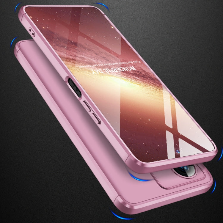 For vivo Y22 / Y22s GKK Three Stage Splicing Full Coverage PC Phone Case(Rose Gold) - vivo Cases by GKK | Online Shopping South Africa | PMC Jewellery | Buy Now Pay Later Mobicred